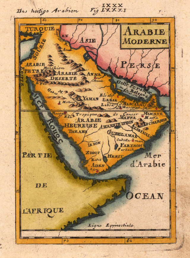The Garden Of Forking Paths — A map of Arabia and city views of Mecca