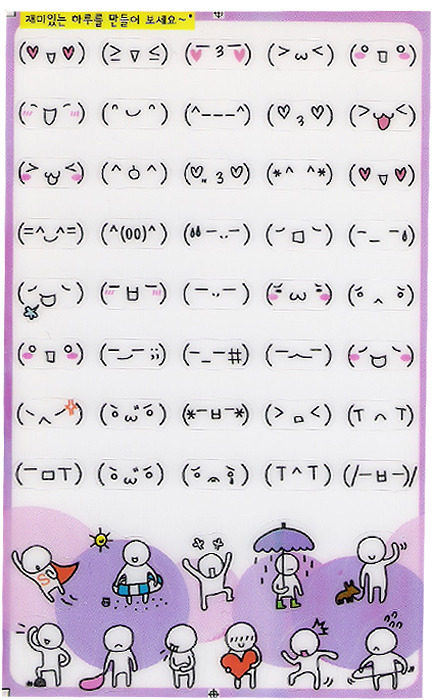 japanese emoticons on Tumblr