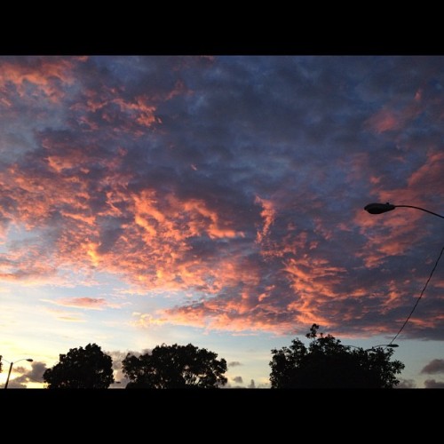 Fiery skies :) (Taken with Instagram)