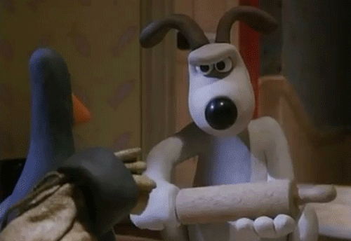 Image result for gromit and wallace gromit gif