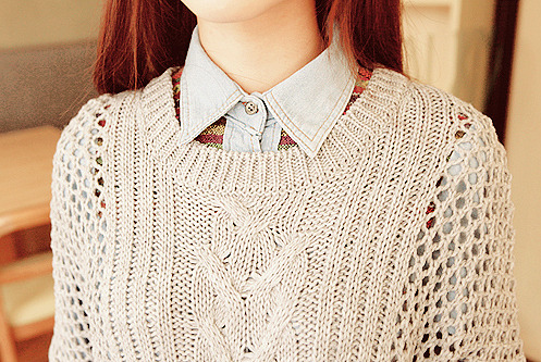 asian fashion edit k-fashion kfashion knitted sweater korean fashion sweater popular