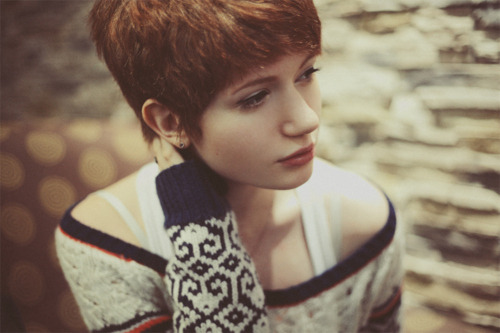 Blonde Pixie Cut on Tumblr - wide 7