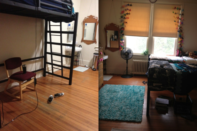Fuck Yeah Cool Dorm Rooms — Before And After University