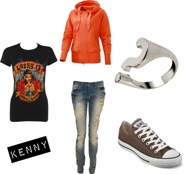 cartoon inspired outfits — Kenny McCormick (South Park) … at Polyvore