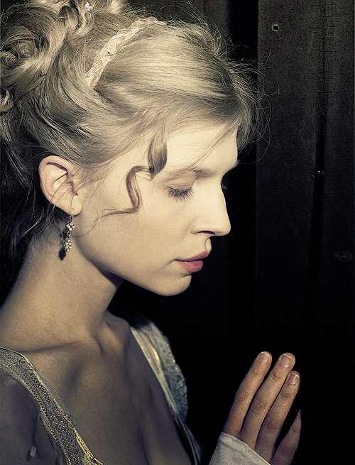 deluded-dreams:Clemence Poesy as Natasha Rostova