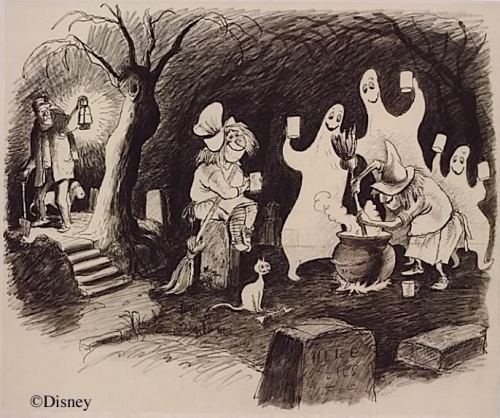 fyeahmarcdavis:The Haunted Mansion, 1967