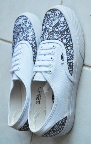 white vans shoes tumblr