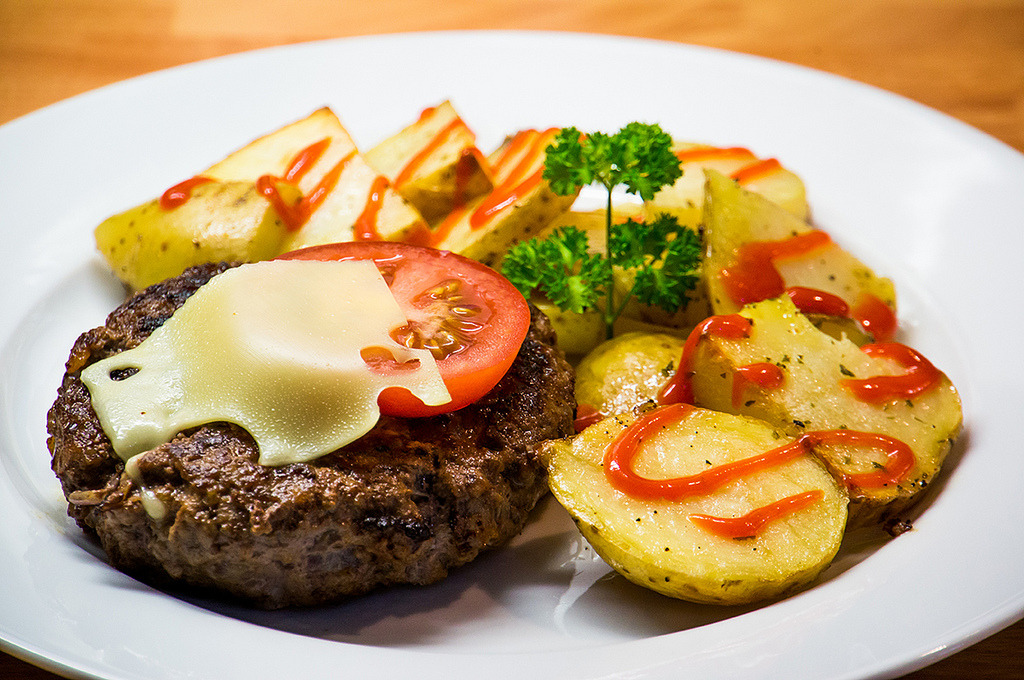 Burger With Wedges (by Tim Easley)
