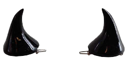 .png kreepsville666 horns hair clips transparent