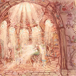 thecheshirecass:krungy:Tangled (2010) concept art © Claire...