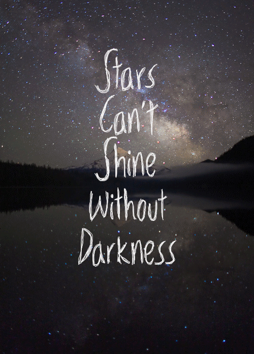 stars shine lusture darkness hope love beyond life forever blushedhearts