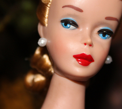 vintage barbie makeup