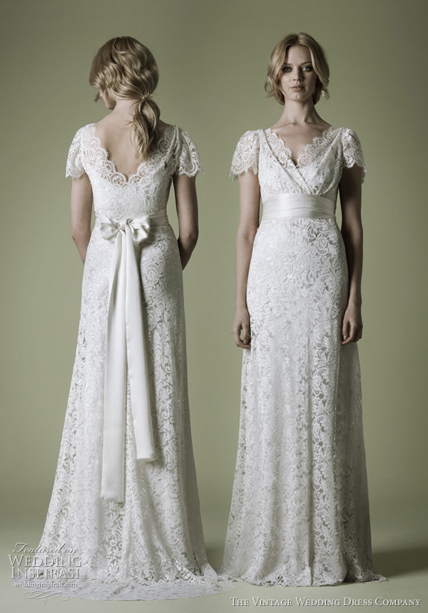 Via The Vintage Wedding Dress Company Decades Wedding