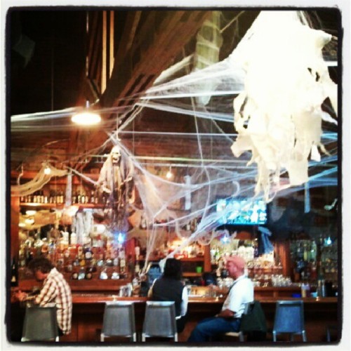 Halloween Happy Hour at a Durango Bar (at Durango, CO)