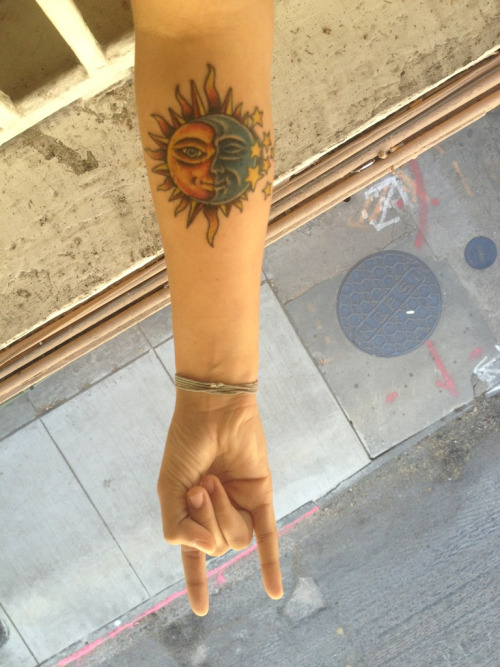 Sun Moon Tattoo On Tumblr