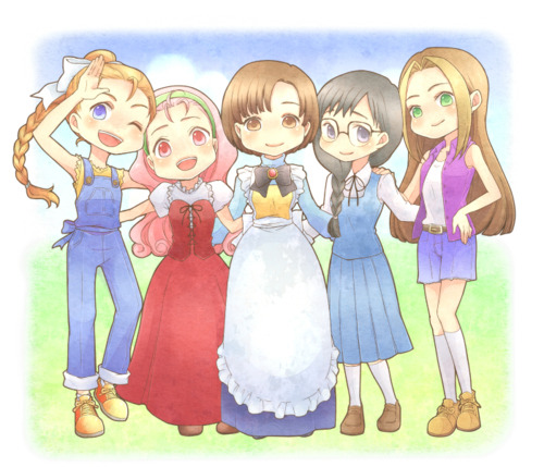 Time-Glass Unlimited - Harvest Moonatic: The Girls of Harvest Moon SNES...