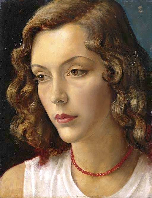 bofransson:
“Imre Goth (Hungarian/British, 1893-1982) Portrait of the Artist’s Muse
”