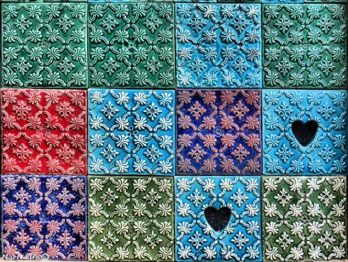 Nur azulejos artesanías Lisboa Portugal colores photo foto