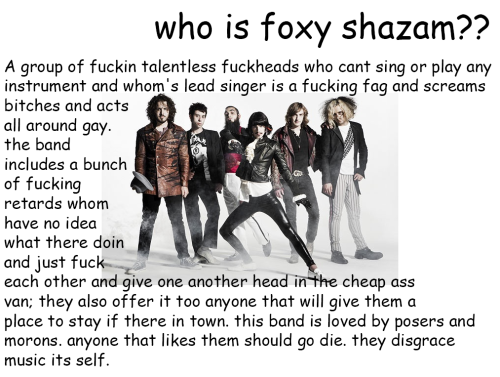 foxy shazam