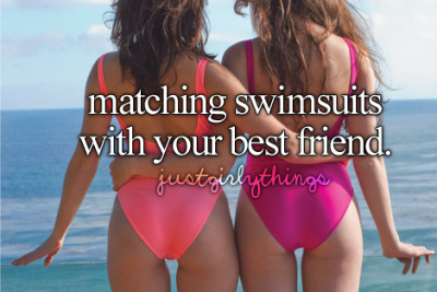 best friend matching bathing suits