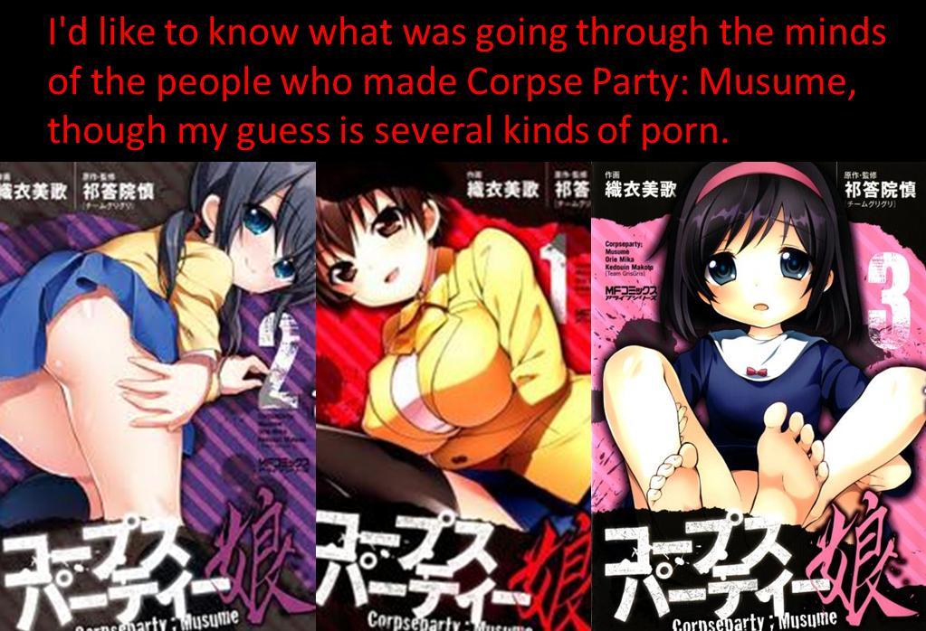 Corspe Party Anime Porn - Corpse Party Confessions (Now Open!) â€” â€œI'd like to know ...