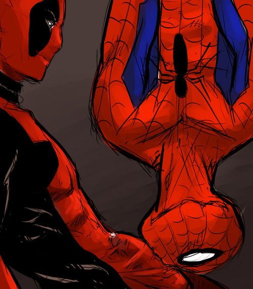 Deadpool And Spider Man Gay Sex - wade wilson/peter parker | Tumblr