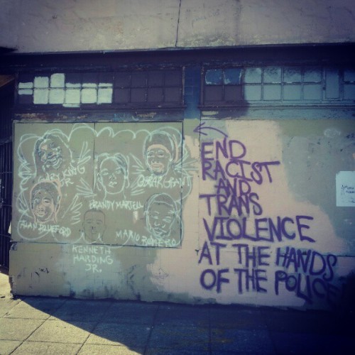 sparklebutch:“end racist and trans violence at the hands of...