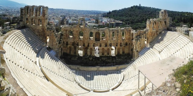 Odeon of Herodes Atticus, Acropolis, Athens,... - GO TRAVELING