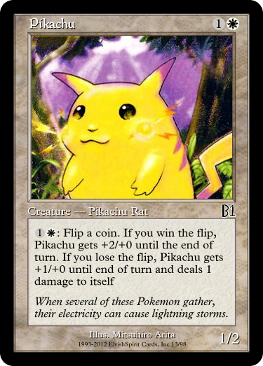 Magic The Gathering Pokemon Cards 4021