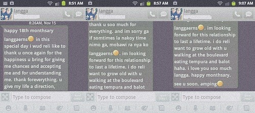 Sweet Message Tagalog For Boyfriend Monthsary Messages For Boyfriend