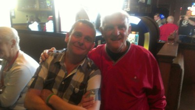 <p>Great friends in town!</p>