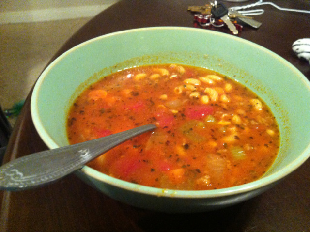 Better-than-Olive-Garden Pasta Fagioli soup - Seriously Eatsy: Easy