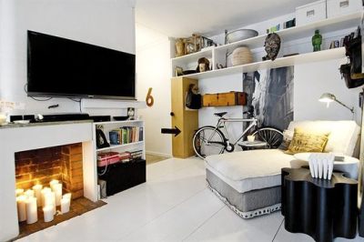 Small Swedish Apartment - 420 Square Feet