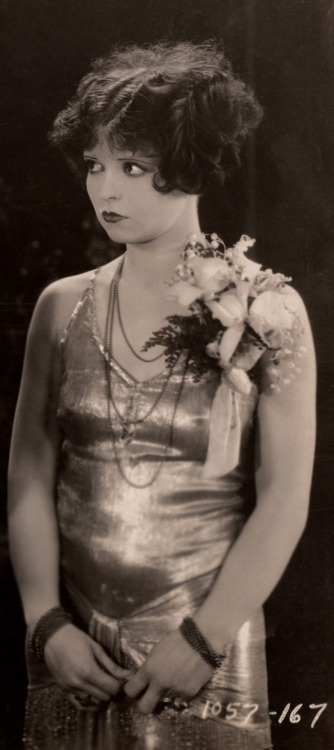 clarabowarchive:Clara in Corsage ☆ Clara Bow ☆ Rough House...