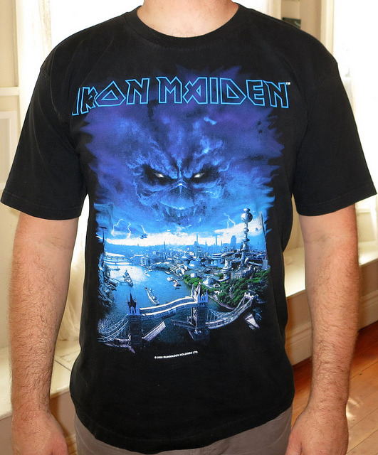 iron maiden brave new world shirt