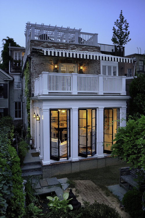 georgianadesign:Capitol Hill townhouse renovation, DC. Thorsen...