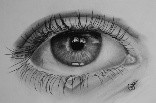 eye drawing on Tumblr