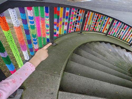 sosuperawesome:Some Yarn Bombing. Click pictures for sources.