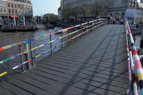 sosuperawesome:Some Yarn Bombing. Click pictures for sources.