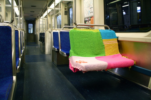 sosuperawesome:Some Yarn Bombing. Click pictures for sources.