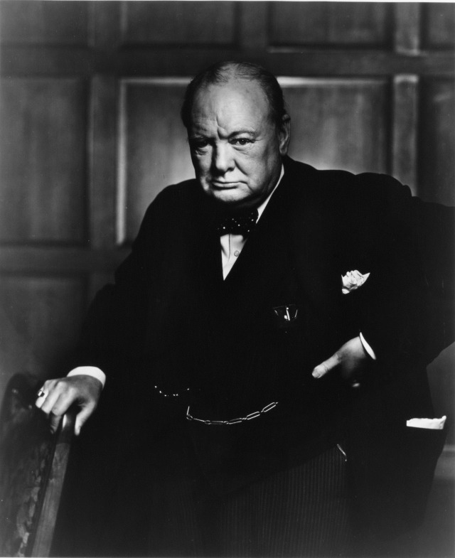 The world of old photography: Yousuf Karsh: Winston Churchill, 1941 My...