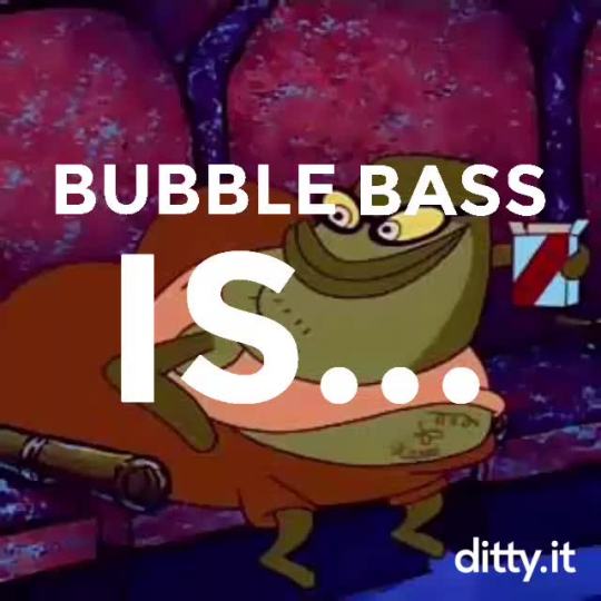 bubble bass phrases