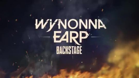 leslady79:  Backstage Wynonna Earp 3.12 with Kat and Dom 