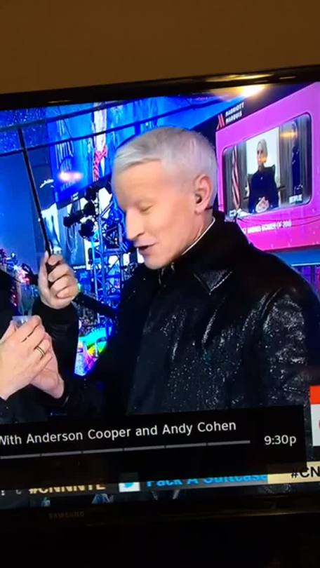 iwastoolazytothinkofaurl:  Glad the world got to see Anderson Cooper take what looked