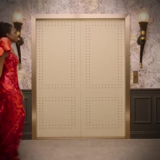 danaigurirasource:  Danai, Lupita, and Michael’s Instyle Elevator Vid  Love this 💖