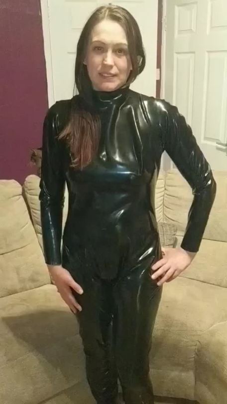 latexnikki1:      24hrs in my latex catsuit which I’m selling dm if interested