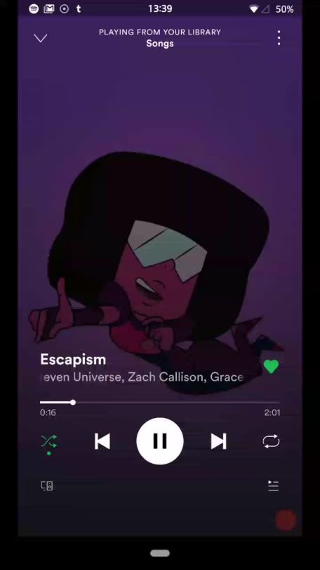 anneuaidd: Spotify gave Steven Universe songs this funky background    I̳̣̕ ̙̖̘͉̻͠A̺̤̖͈̯͕̝M̴̙̣̗̺̖͓ ̪̝̺̻̺M̰̺̭͙͔͕̗͢Ạ̦͢D͖̗͕͉E̬̮̠̦̤͎͕ ̷O̥̺̳͔̲F̪̗̺̟ ̤͚̮̩̕ͅ ͖̠̳̫͎P̘̠͔̘ O̘̜̤̟͟ ͏̱̣̝͚͎R̡̲̩