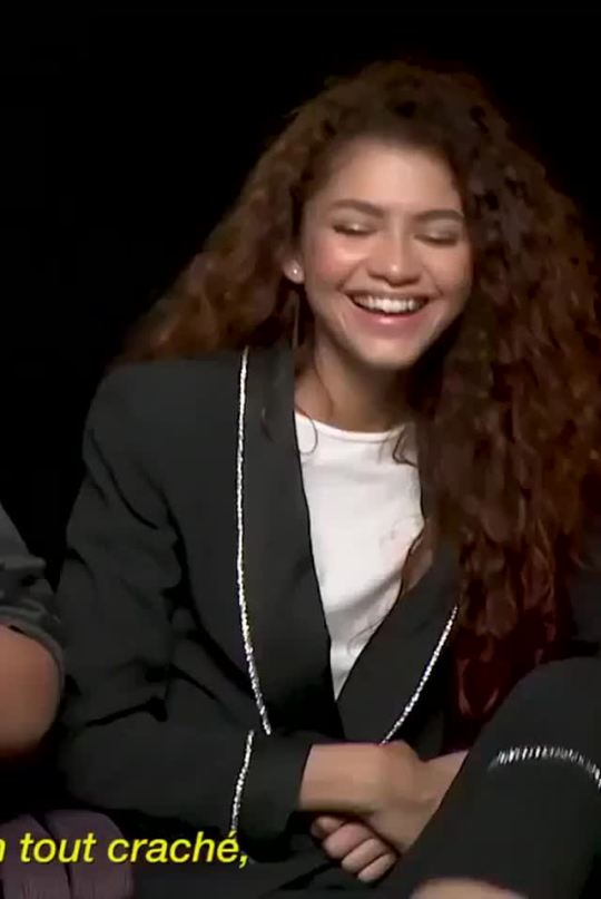 Zendaya: Not me, Tom for sure. He's an emotional... - SYC