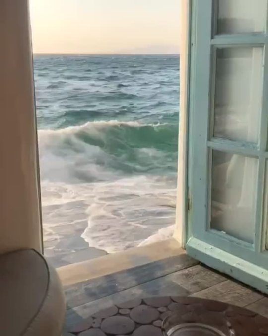 mattefier-deactivated20221118:newkidsonmycock31:48bluewaves:Mykonos, Greece 🇬🇷 i wish i was having a drink and getting bitch slapped by a wave in greeceGood to know the sirens are still singing