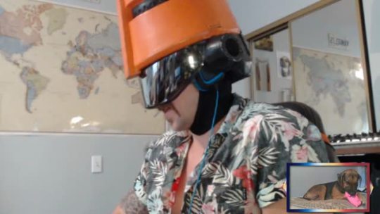 Doc Sung OD’s on cold brew coffee PO Box Stream / 8-24-19